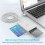 Contact + NFC 2-In-1  Card Reader PC-Linked Dual-Interface  Card Reader/Writer Contact PCSC  Card Reader 5