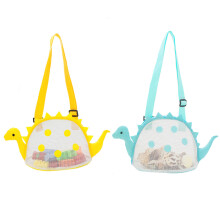 Dinosaur Mesh Beach Bag for Kids, 18x10cm