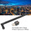 150Mbps Mini External Wireless Network Card, Black, USB WiFi Adapter 6