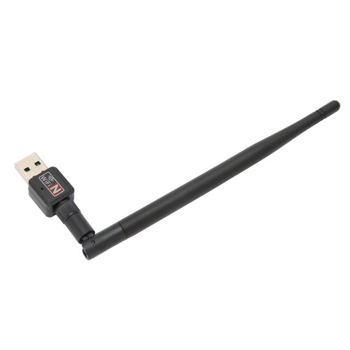 150Mbps Mini External Wireless Network Card, Black, USB WiFi Adapter