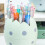 (Green) Dino Egg Trash Bin - Office Kitchen Decor 3