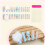 Blue Long Square Press-On Nails Kit for Women 8