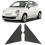 后视镜三角板替换件 适用于FIAT 500 2012-2017 ABS材质 1