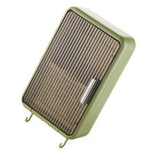 Wandmontierter grüner Küchen-Chopstickhalter, 9x20,5x33 cm