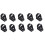 10Pcs Scuba Dive Universal Plastic Clip Snorkel Keeper Retainer Replacement Snorkeling Equipment for Mask 2