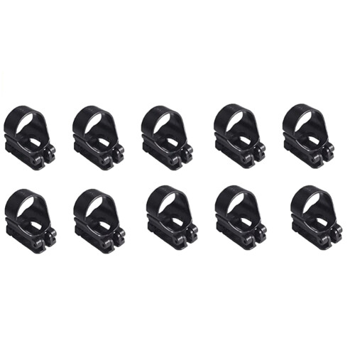 10Pcs Scuba Dive Universal Plastic Clip Snorkel Keeper Retainer Replacement Snorkeling Equipment for Mask 1