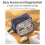 375 Blue Large Capacity Pencil Case 22x9.5x10 cm 4