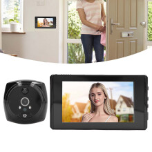 Video Door Viewer 4.5in Black 2500mAh Battery