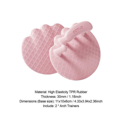 (Pink, Anti offset) Flat Feet Arch Trainers - Toe Strength Support 2