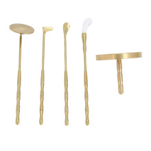Brass Incense Making Kit: Mold Tool Set & Press