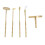 Brass Incense Making Kit: Mold Tool Set & Press 1