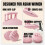 (Pink, Anti offset) Flat Feet Arch Trainers - Toe Strength Support 6