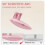 (Pink, Anti offset) Flat Feet Arch Trainers - Toe Strength Support 9