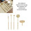 Brass Incense Making Kit: Mold Tool Set & Press 4