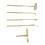 Brass Incense Making Kit: Mold Tool Set & Press 6