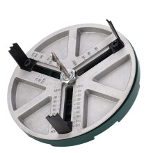 Sierra de corona ajustable 45-130 mm, 14,5 cm/5,7 in plateado