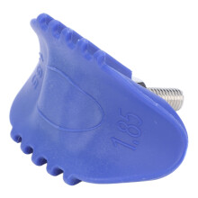 Blocco del cerchione, larghezza 1,85 pollici, ABS+acciaio inossidabile, Pit Bike