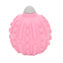 Electric Vibrating Massage Ball with Replacement Head - Pink, 158mAh