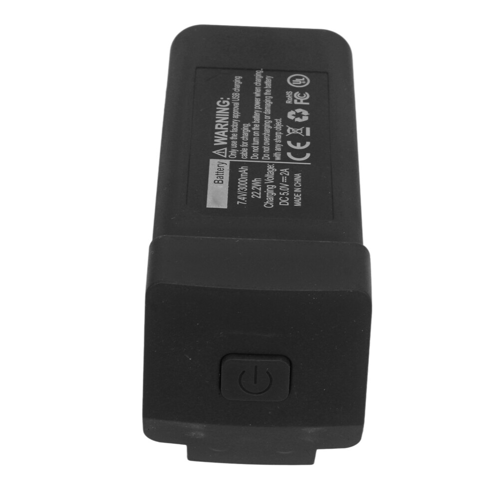 7.4V 3000Mah Lithium Rc Drone Battery For L800 Pro2 Black 7901388197500