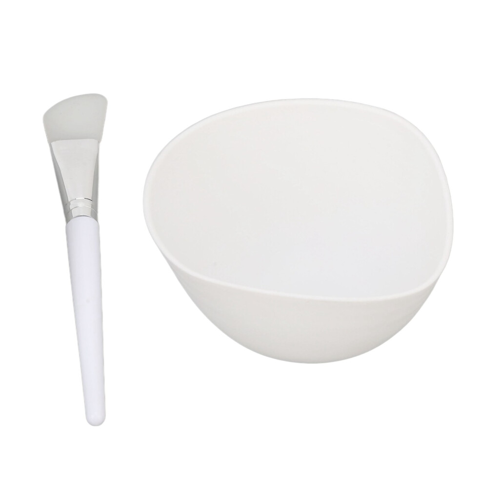 Portable Silicone Face Mask Mixing Bowl Set Lightweight Foldable DIY Skincare
