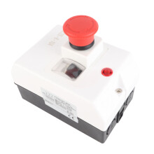 Protector de motor IP55 lámpara de paro de emergencia 6-10A 230/240V