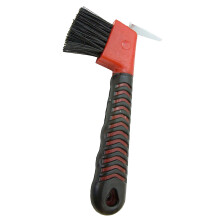 Ergonomic Multi-Functional Horse Hoof Pick Brush PP TPE Durable