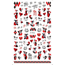 (F794) Halloween Nail Stickers for Party Manicure