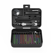 Juego de Destornilladores de PrecisióN 132 en 1 con Herramienta de ReparacióN de Estuche con 108 Brocas para Reparar TeléFonos, Interruptores,