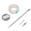 Ensemble d'outils de paronychie réglable en acier inoxydable 4