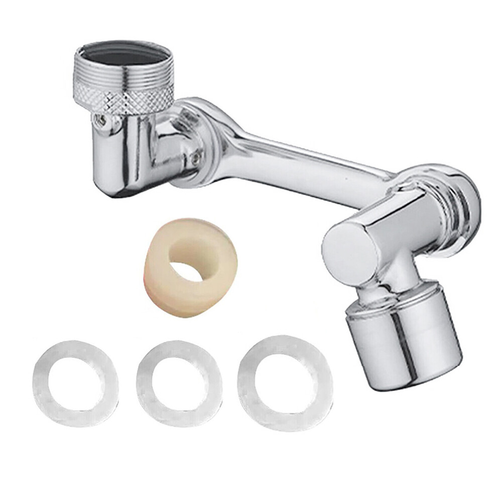 Dual Speed Universal Splashproof 1.6Mpa Rotatable Faucet With Booster 7691390153273