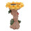 Sonnenblumen Vogelbad Harz Gartendeko 7