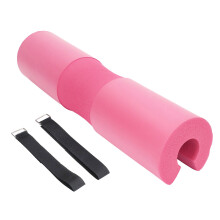 Pink Barbell Squat Pad for Shoulder & Hip Support, 43.5cm