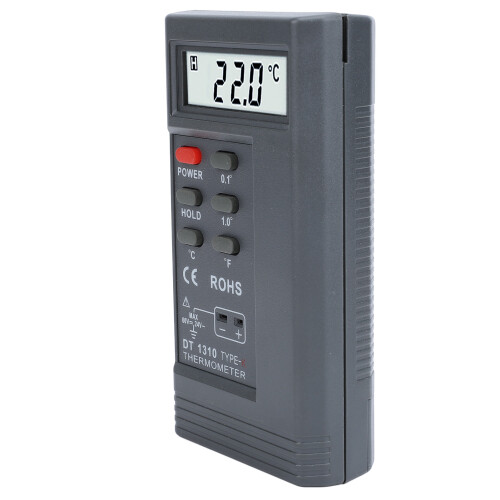 Thermomètre de type K -200~1370, écran LCD de 3,5 pouces