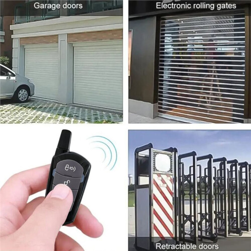Wireless Garage Remote Control 433mhz  Copy Rolling Shutter Door Garage Door Remote Control 2