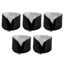 5Pcs Black Oxford Fabric Frost Blankets for Fruit Trees and Shrubs