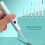 6Pcs Ear Pick Set USB Charging 500mAh Mint Green 2