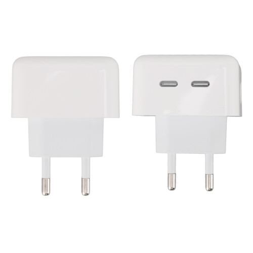 Doppel-USB-C 35W Schnell-Ladegerät mit PD-Kabel für Android & iPhone 1