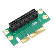 PCIe 4X Riser Card 90 Degree Adapter for Small Computer Cases Durable Material