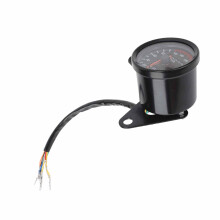 Rugged Motorcycle Speedometer, Accurate Iron Gauge for Most Bikes