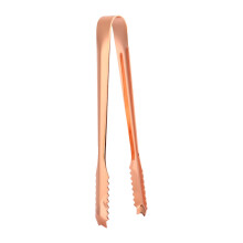 Edelstahl-Foodzange 18 cm mit gezackter Spitze für Haushalt & Bar
