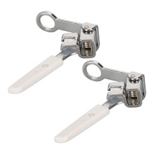 Premium 2er Set Stickerei-Nähfuß aus Edelstahl für Singer 5450, 6180, 4452