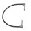 Cavo patch per chitarra pedale 30 cm metallo nero 1