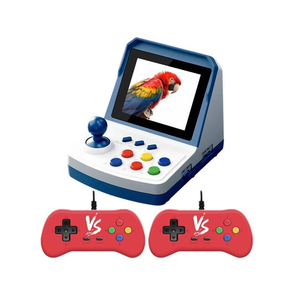 A6plus Retro Arcade Video Game Console 1000+ Games 3.2Inch Screen Built In Joystick Support Tv Output Home Arcade B White 6132286752213