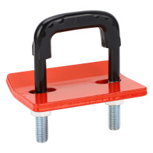 Tensionatore per gancio di traino rosso 1,25/2 pollici morsetto