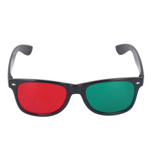 Lunettes en verre pour cartes de poker Rouge et Vert pour la rééducation de l'amblyopie et du strabisme