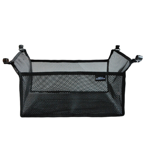 Mesh Basket Organizer Camping Foldable Table Storage Net Bag Portable Camping Table Bag Under Table Storage Bag for Camping