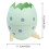 (Green) Dino Egg Trash Bin - Office Kitchen Decor 1