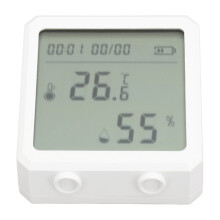 Moniteur Wi‑Fi de température et d'humidité en ABS - 2,4 GHz, alertes via l'app