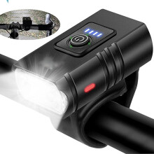 LED Bicycle Front Light Type-C Rechargeable Bicycle Headlight MTB Road Bike Headlamp Easy to Install Cycling Accessories