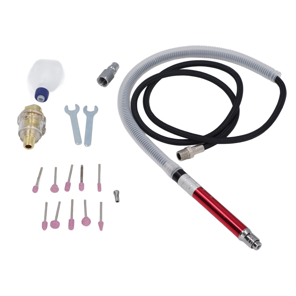 High-Speed 58,000Rpm Air Micro Grinder Kit 1/8In, 132Mm 7891388215512